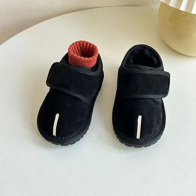 Kids Winter Snow Warm Plush Toddler Shoes Children Boys Girls Anti-slip Rubber Sole Baby Sneakers Infant Boots Sizes_desvips.com