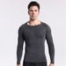 Autumn And Winter Merino Wool Quick-Dry Compression Sweat-Wicking Thermal Functional Hiking Skiing Breathable Long_desvips.com