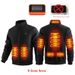 New Winter Fashion Versatile Polar Fleece Thick Warm Jacket For Both Men Women 8-Zone Intelligent Heating Electric Coat_desvips.com