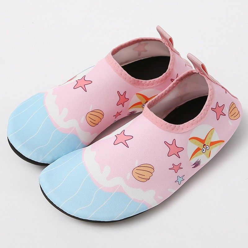 Children's Beach Non-Slip Anti-Cut Boys Girls Baby Water Park Sandproof Skin-Friendly Wading Swimming Creek Shoes_desvips.com