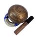Nepal Singing Bowl Handmade Bowl Hand-Hammered Tibetan Singing Bowl Set - Stress Relief, Chakra Balancing & Meditation Tool_desvips.com