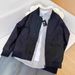 American-style Bomber Spring And Autumn Loose Casual Couple's Baseball Jacket, Men's New Fashion Outfit_desvips.com