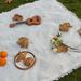 Bohemian Style Mat With Tassel Camping Blanket T-Grid Tablecloth For Festival Parties Decor Spring Outdoor Picnic_desvips.com