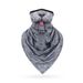 Ice Silk Pinhole Triangle Scarf Breathable Sun Protection Mask For Men And Women Outdoor Cycling Funny Animal Gaiter_desvips.com