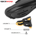 RACEWORK Lock Road Bike Self-Locking Bearing Pedal With Cleats SPD System_desvips.com