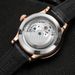 SEAKOSS Luxury Double Earth Rotating Men's Mechanical Watch Automatic Movement Waterproof Clock Pilots Men 1963 Flywheel_desvips.com