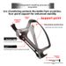 Bicycle Aluminum Alloy Bottle Cage CNC Anodized Integrated Water Cup Holder Universal For Mountain Road Folding Bikes_desvips.com
