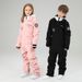 PeakGo Xueyipai Children's Suit Set Boys Girls Workwear One-piece Jacket Windproof Waterproof Ski Equipment_desvips.com