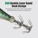 LEYDUN Luminous Eye Horizontal Jig Wood Squid BKK Hook 14pcs/Set Lures Cuttlefish Shrimp Baits_desvips.com