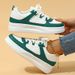 Couple's Thick Soled Skateboard Breathable, Lightweight, Casual Sports Student Outdoor Versatile Trendy S, Women's_desvips.com