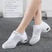XIHAHA New Sports Feature Soft Outsole Breath Sneakers For Woman Practice Modern Jazz Shoes Latin Dance_desvips.com