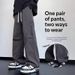 001 Cross-Border New Casual Men's Autumn Cargo Loose Straight American Waterproof Outdoor Mountaineering Pants_desvips.com
