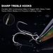 TREHOOK 3pcs Sinking Minnow Lure Set 95mm 13g Jerkbait Wobblers For Pike Bass Trout Artificial Hard Bait Fishing Tackle_desvips.com