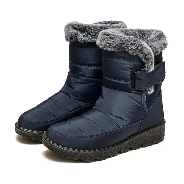 Snow Women Soft Womens Platform Fur Keep Warm Boots Ladies Plus Size Botas Mujer Winter Shoes 240826_desvips.com