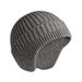 LazyZoom Warm Watch Men's Skull Cap Winter Knitted Earflap With Ears Brimless Cycling Hat_desvips.com