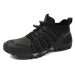 Outdoor Climbing Thick Bottom Breathable Mesh Upper Head Protection Men's Hiking Fishing Shoes Water Proof_desvips.com