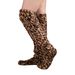American Style Spicy Girl Leopard Print Calf Pile For Women, Autumn And Winter Fur Warm Leg Warmers, Plush Sock_desvips.com