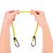 Heavy Duty Reflective Tent Rope Bungee Cords With Carabiner Clips_desvips.com