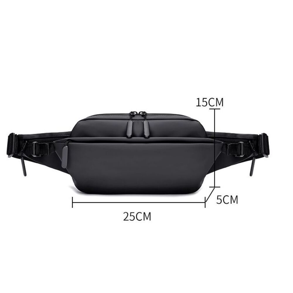 Chest Men's Backpack New Multifunctional Waterproof Waist Outdoor Casual Sports Large Capacity Shoulder Crossbody Bag_desvips.com