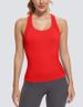 Women's Breathable Lightweight Racerback Tank Tops For Workout Seamless Running Muscle Tank Tops_desvips.com