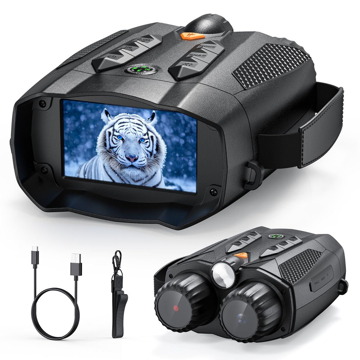 2025 New Model 5000mAh 48.0million Low Light Color Full Black 800m Outdoor HD Infrared Night Vision Device_desvips.com