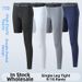Men's Quick Drying Fitness Leggings Tight Fitting Single Leg Basketball Training Double Pocket Running Tights Outerwear_desvips.com