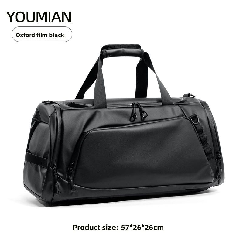 Multifunctional Dry Wet Separation Sports Gym Bag Business Trip Travel Luggage Computer Backpack Men_desvips.com