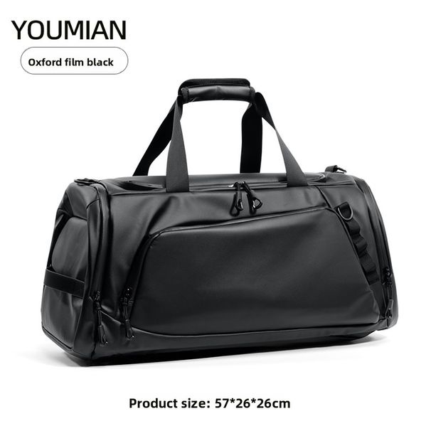 Multifunctional Dry Wet Separation Sports Gym Bag Business Trip Travel Luggage Computer Backpack Men_desvips.com