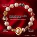 Traditional Chinese temples bless incense ash glass bracelets, ensure peace, transport blessings, attract wealth and clear negative energy_desvips.com