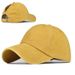 Unbeatable Quality Washed Baseball Ponytail Trendy Curved Brim Duckbill Cap, Spring/summer Women's Outdoor Sports Sun Hat_desvips.com