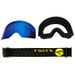 LOCLE Ski Professional Grade Anti-Fog Snap-On Prescription Goggles For Snowboarding And Skiing Outdoor Mountaineering_desvips.com