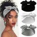 Solid Color Knotted Rabbit Elastic Headband Yoga Sports Sweat Absorbent Headwear_desvips.com