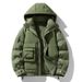 2025 Winter Two-Piece Jacket Men's Functional Workwear American Casual 90% White Duck Down_desvips.com