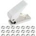 1pc Professional Flight Punch Hole Puncher With 50pcs Dart Wing Fixed O Ring Darts Retainer Accessories_desvips.com