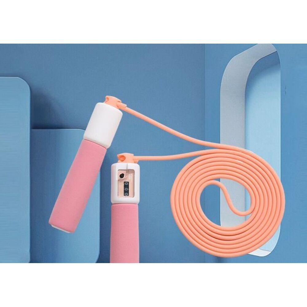 Countable Matte Jump For Students, Fitness Exercise, Adult Fat Burning, Weight Loss, Professional Adjustable Rope_desvips.com