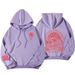 Autumn Winter S-3Xl Fleece-Lined 'S With Original Fabric Cuffs And Hem, Loose Fit, Warm Hooded Sweatshirt For_desvips.com