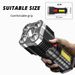 Cross-Border 5LED Strong Outdoor Portable COB Side Work Light USB Rechargeable LED Flashlight Wholesale_desvips.com