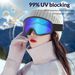 New Releases In December Ski Goggles For Men And Women With Strap, Double Layer Anti-Fog, Clip-On Prescription Glasses, Mountaineering Goggles,_desvips.com