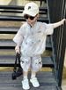 Summer Handsome Fashionable Baby Sun Protection Short Sleeve Children's Clothing_desvips.com