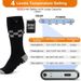 Heating Socks With 6000mah Battery Rechargeable Anti-Cold Men Women Thermal Heated Foot Warmer Outdoor Camping Ski_desvips.com