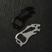 Stainless Steel EDC Tool Multi-Functional Card Type Portable Bottle Opener Wrench Ruler Pocket Tool For Sports Outdoor Camping Hiking_desvips.com