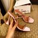 Summer 2026 New Square Open Toe Rhinestone Strap High Heel Sandals For Women With Backless Design Niche Fashion Shoes_desvips.com