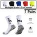 Men's Cushioned Football Socks - Moisture Wicking, Anti-Slip, Durable Sports Socks With Massage Dots For Soccer & Athletic Performance_desvips.com