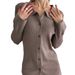 Women's Clothing OL casual knitted suit for home and street, comfortable and simple style _desvips.com