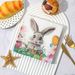 PomParty Easter Bunny Printed Napkins, Popular 20-Pack Cute Cartoon Holiday Home Decorative Tissues_desvips.com