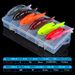 Lure Rockfish 10 Pieces Popper Fishing Bait PP Box Set Multiple Styles_desvips.com