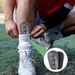 Shin Guard Football Sports Set With Glue On Football Socks, Long Socks, Shin Guards And Straps_desvips.com