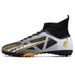High-top Soccer TF Studs For Men, Women, And Children Artificial Turf Leather Youth Student Sports Training Shoes_desvips.com