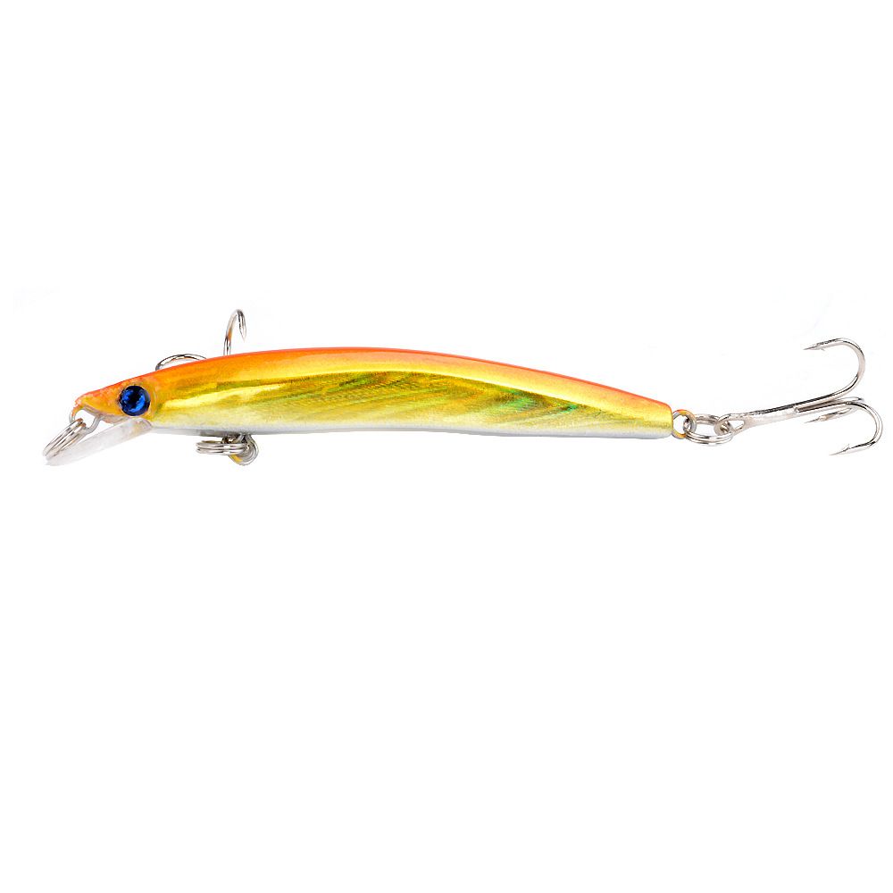 1pc 8cm 5g Wobbler Minnow Floating Hard Plastic Artificial Bait For Fishing Lure Tackle Bass 2 Fish Hook Crankbait Slow-sinking_desvips.com