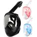Large Field Of View Foldable Full Face Anti-fog Silicone Snorkeling Mask Adult Diving Goggles_desvips.com